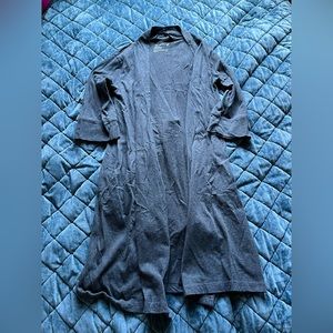 Wear Pact Organic grey robe.